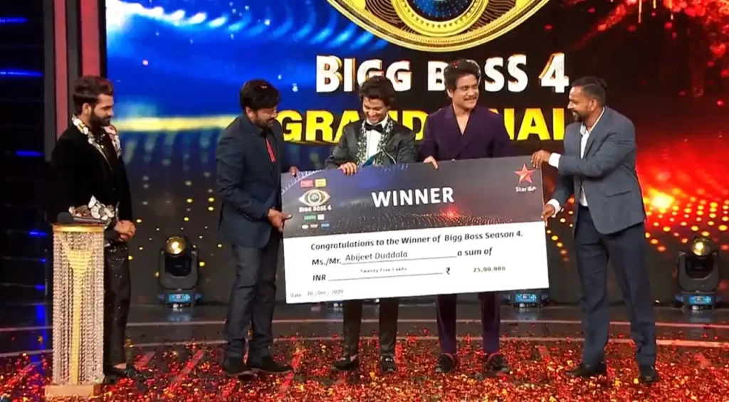 Bigg Boss Telugu Season 3 Winner abijeet duddala