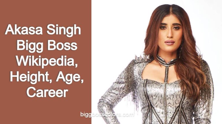 Akasa Singh Bigg Boss Contestant Biography